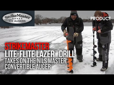 StrikeMaster® Lite Flite Lazer™ Drill Takes on the Nils Master Convertible Auger