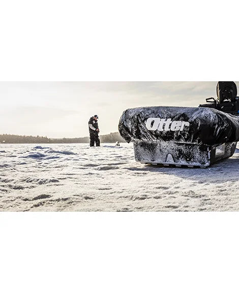 Otter Pro Sled Magnum molded-in hitch pockets