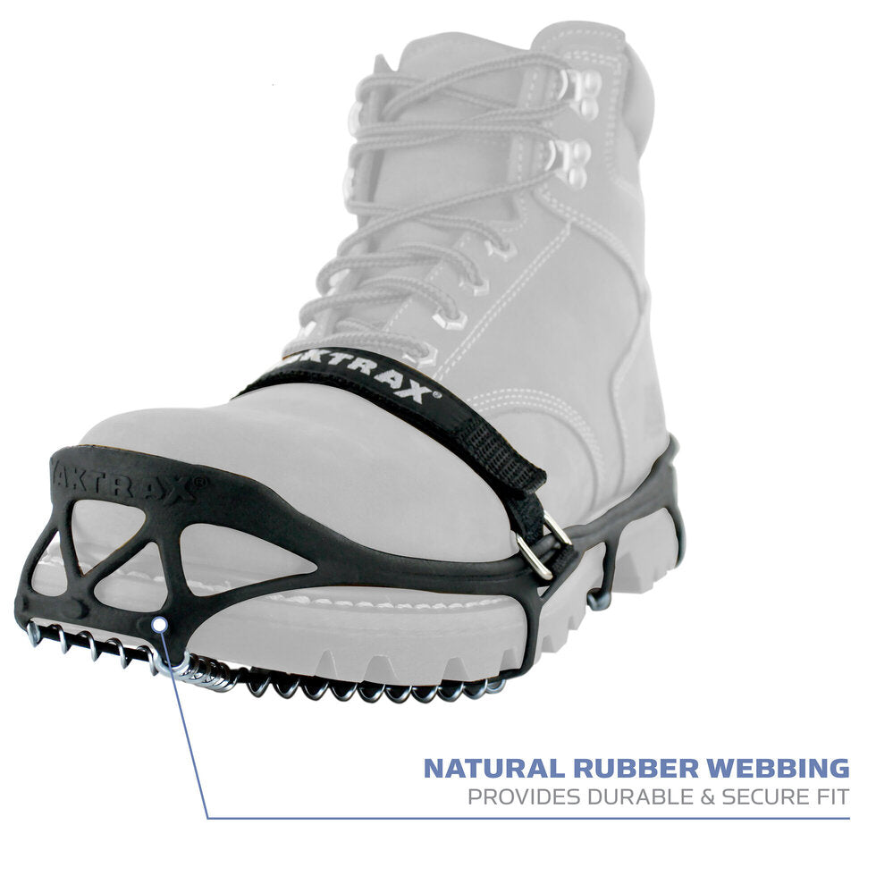 Yaktrax Pro ice and snow traction cleats with rubber strap