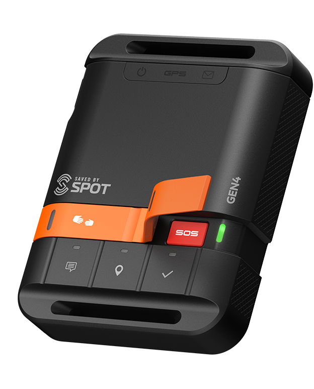 SPOT Gen4 life-saving emergency communication device