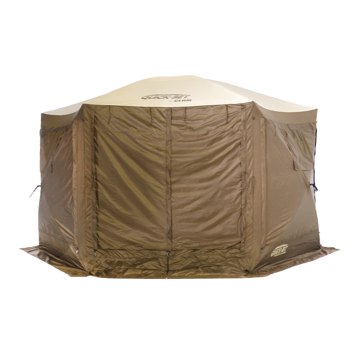 Pop up tent enclosed