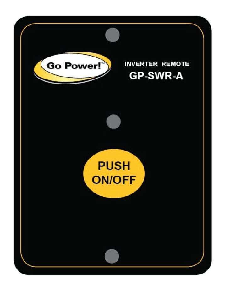 Smart sine wave inverter remote