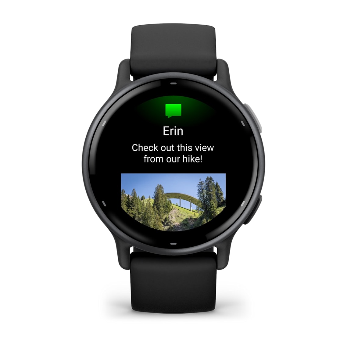 Garmin Viviactive with notification updates