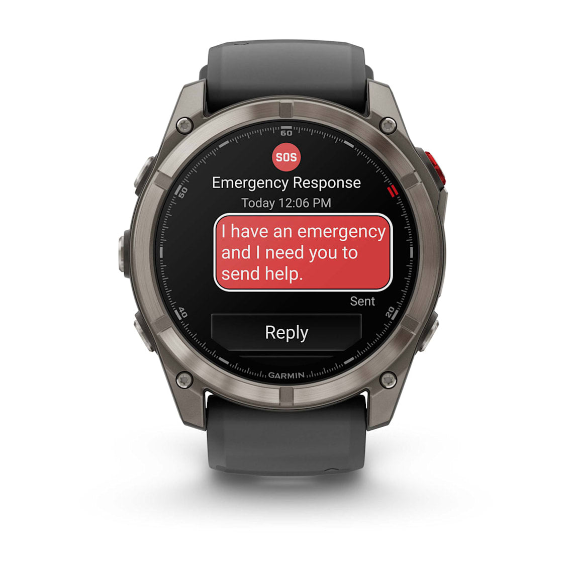Garmin fēnix 8 Pro smartwatch with built-in inReach satellite communication