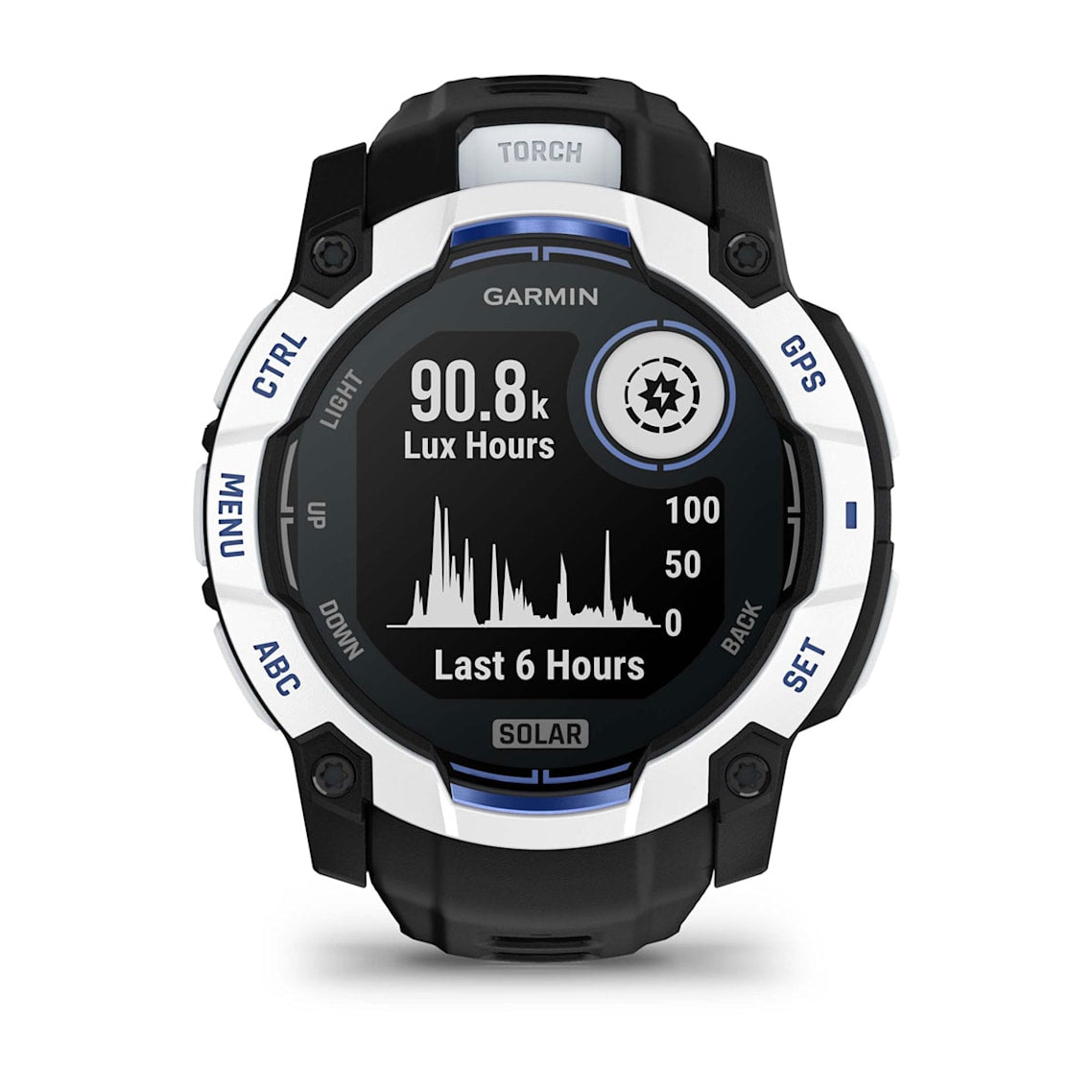 Garmin Instinct 3 Solar rugged GPS smartwatch for outdoor and adventure use