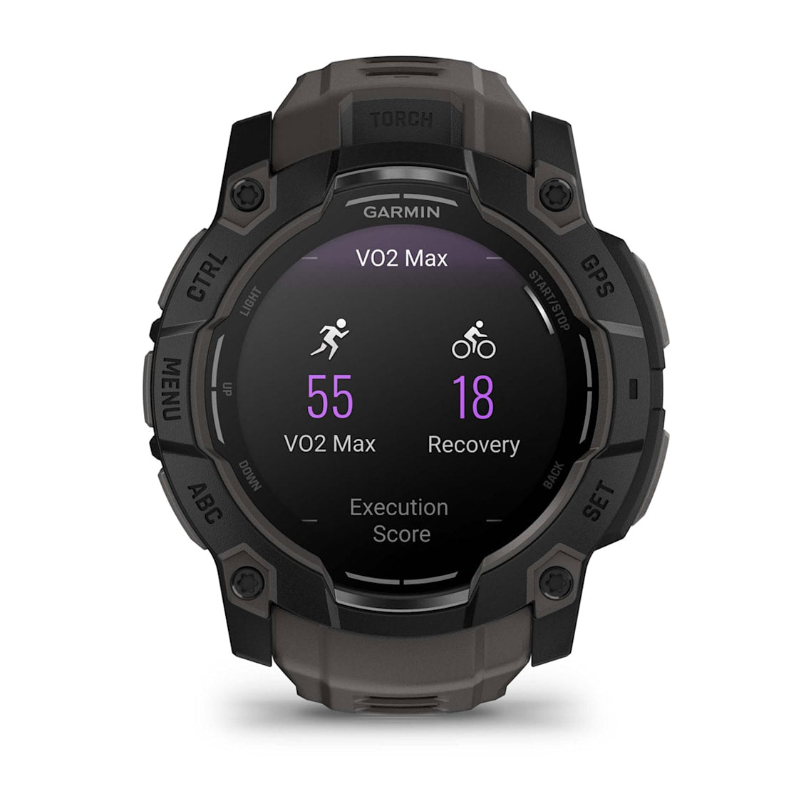 Garmin Instinct 3 smartwatch ABC sensors with altimeter, barometer, and compass