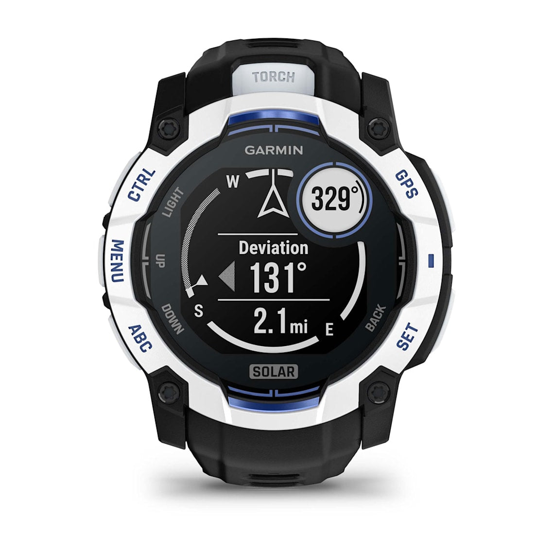 Garmin Instinct 3 Solar smartwatch with compass altimeter and barometer