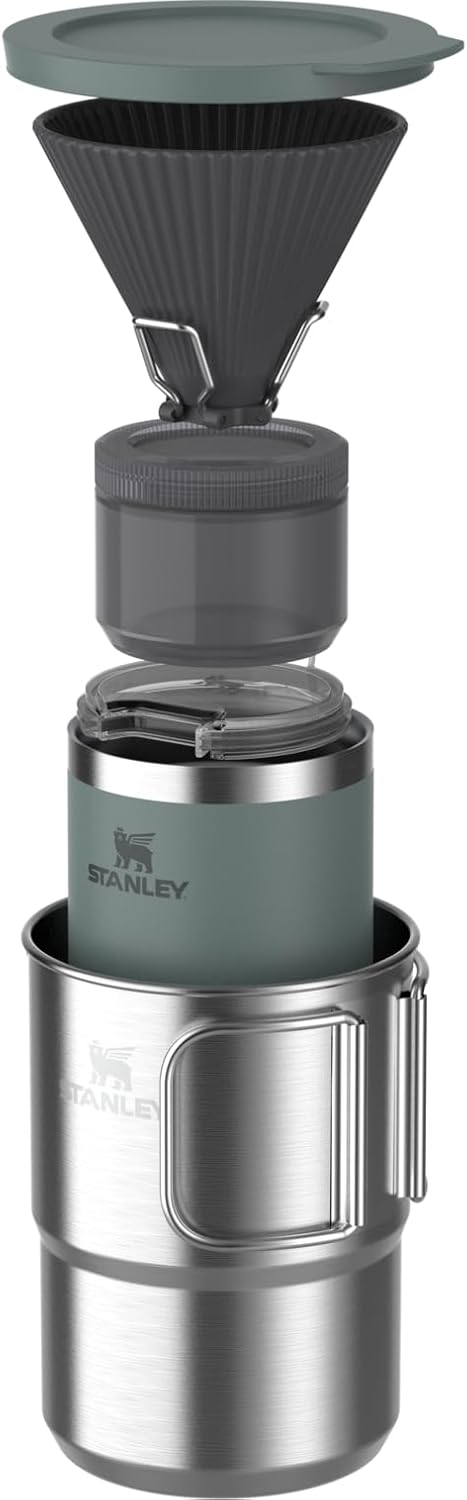 Stanley Pour Over Set with 24 fl. oz. stainless steel kettle