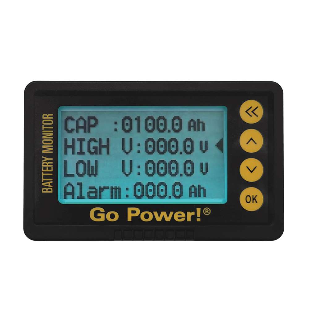 Go Power Battery Monitor Kit GP-BMK-25 for RV and camper batteries