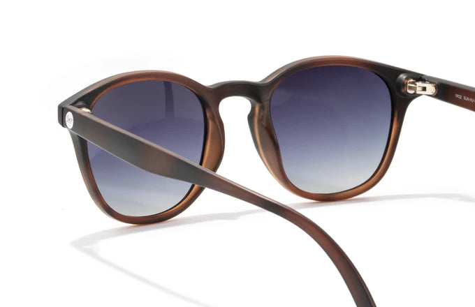 Yuba sunglasses with a lifetime warranty symbol, covering all manufacturing defects for the product's lifetime