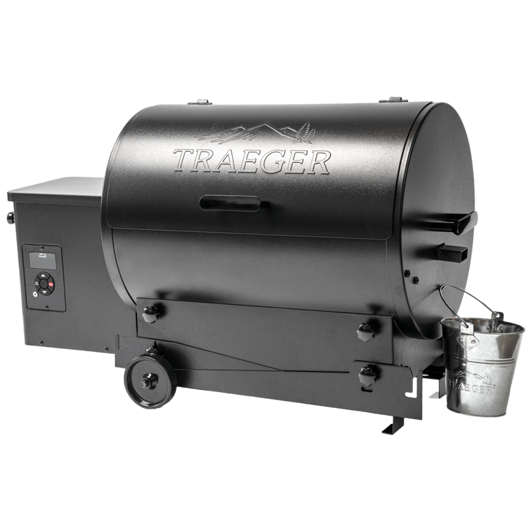 Portable pellet grill Traeger Tailgater for camping and tailgating