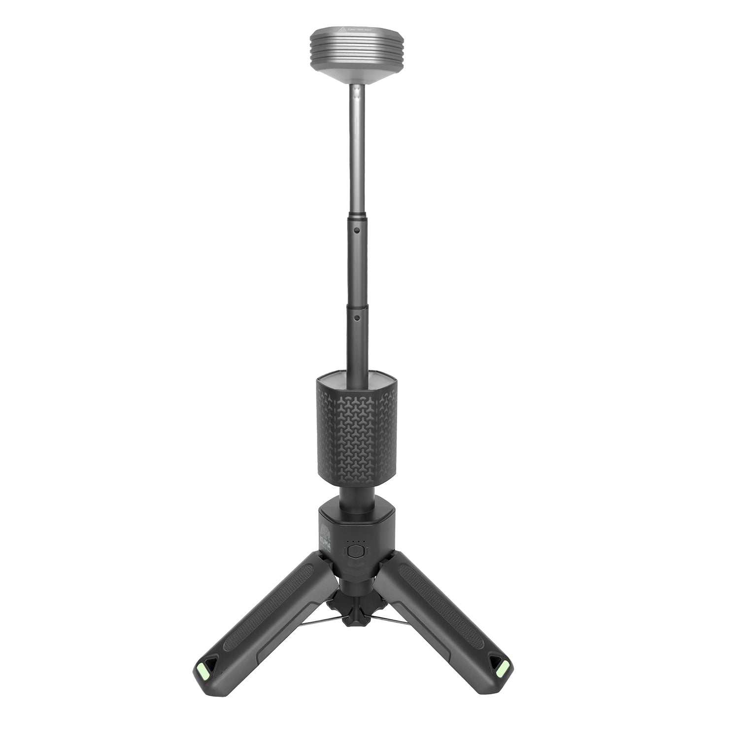 Versatile lantern that doubles as a flashlight with rotatable head and tripod mount.