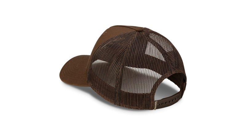 Elk hunter hat with breathable polyester mesh back