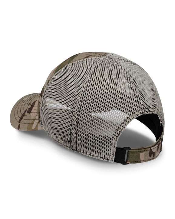Classic camouflage hat front view