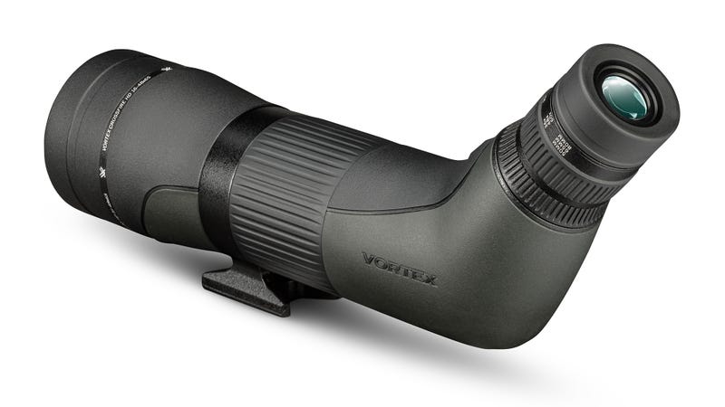 Vortex Crossfire HD 16-48x65 angled spotting scope side view