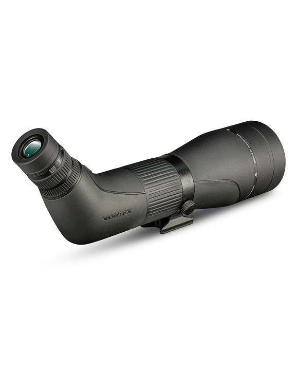 Premium spotting scope with helical focus for fast adjustments