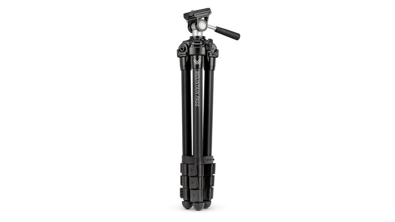 Portable tripod with flip lever leg locks