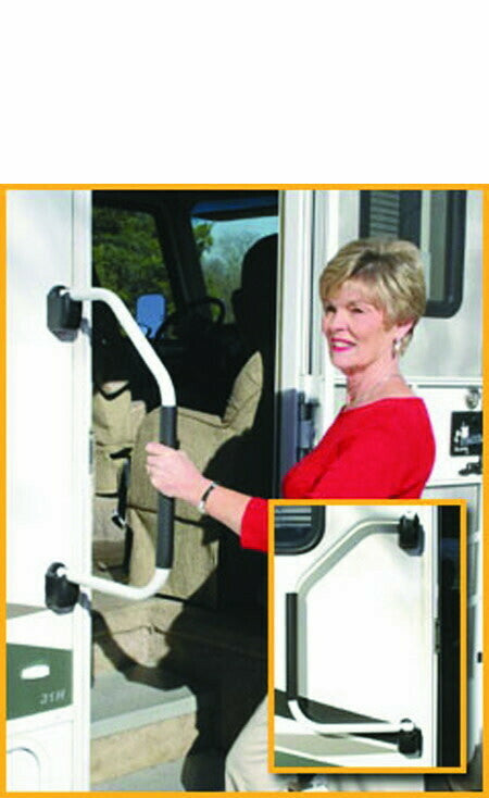 Folding Grab Handle, Satin