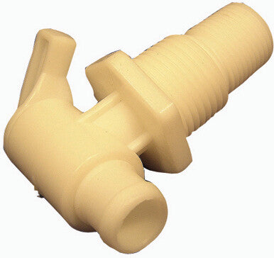 Dual MPT Drain Cock 3/8" x 1/2"