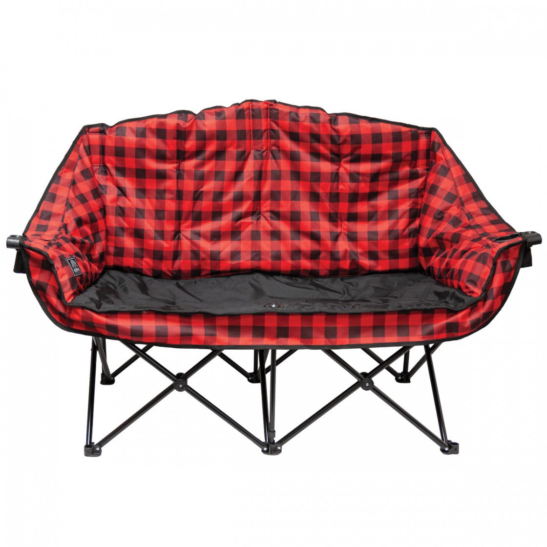 Bear Buddy Double Chair in red black