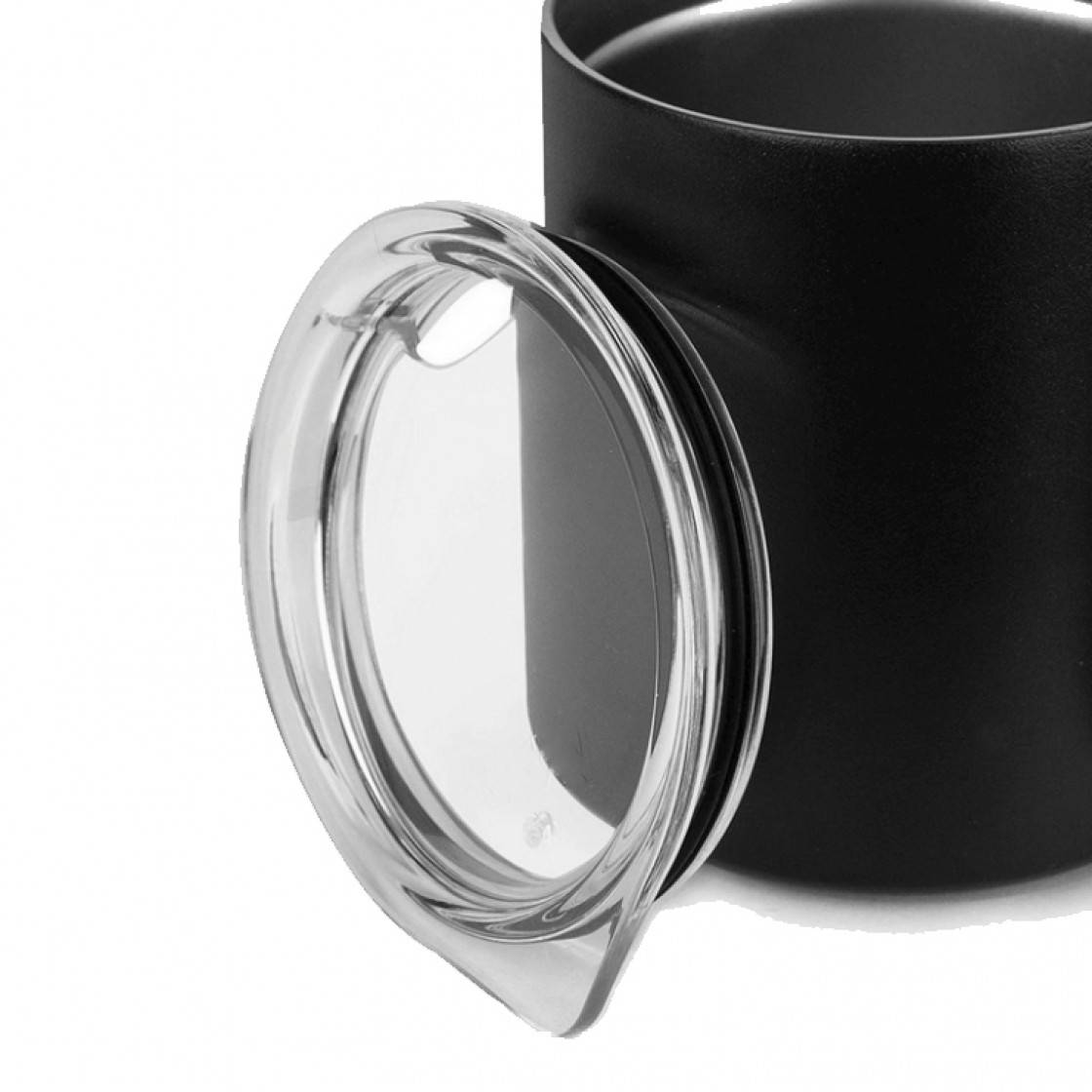 Eco-friendly reusable travel mug 12 oz capacity