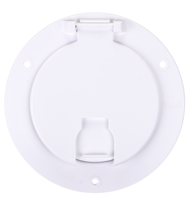 Deluxe Round Power Cord Hatch