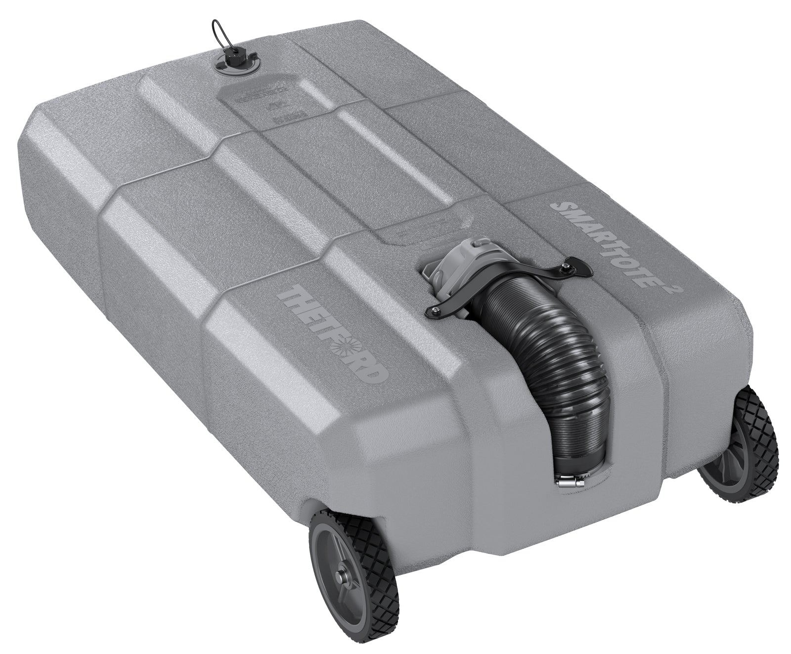 27-Gal Portable Smartote 2-Wheel Waste Tank