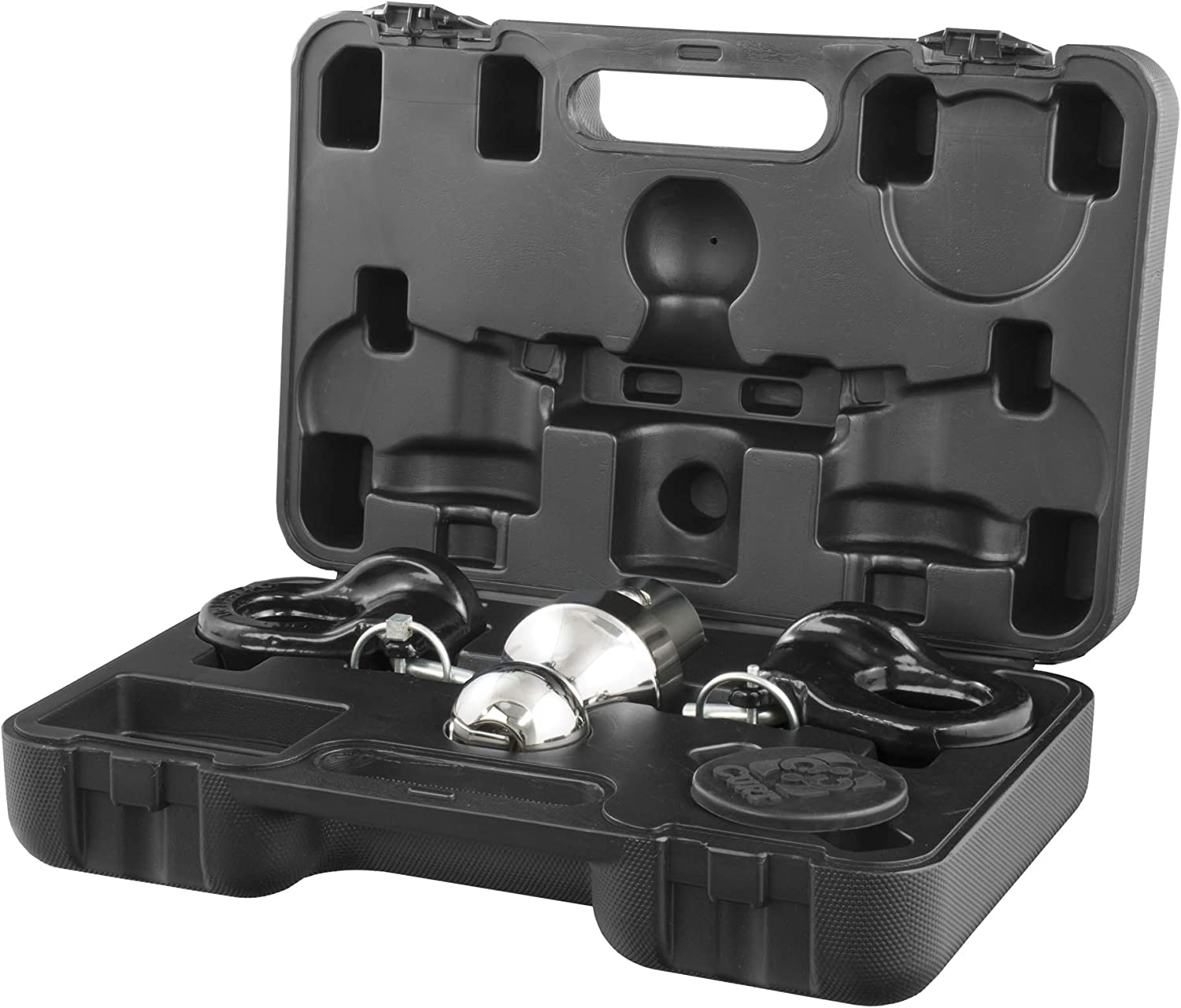 CURT Manufacturing 60692 Gooseneck Ball and Safety Chain Anchor Kit for GM