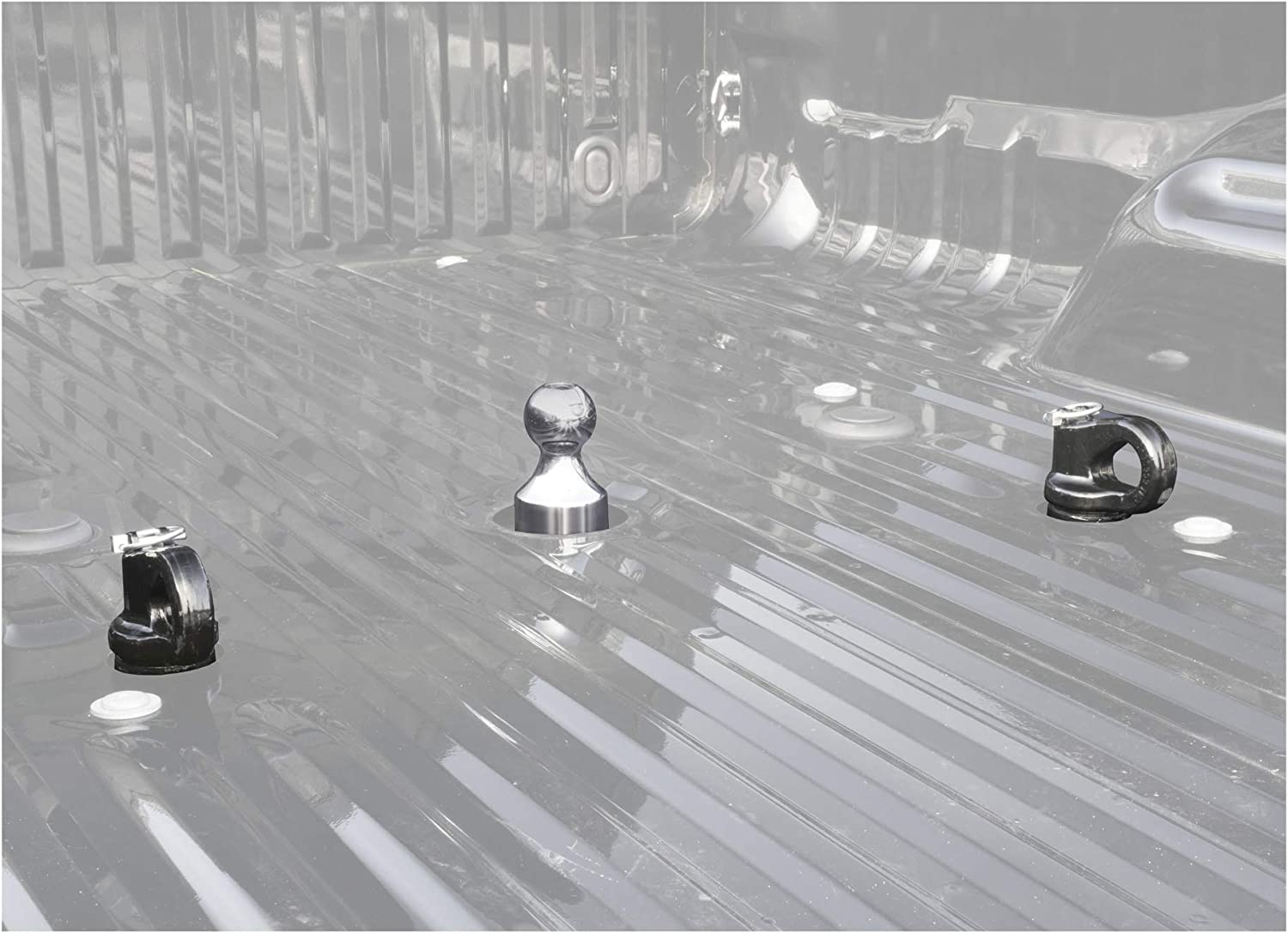 CURT Manufacturing 60692 Gooseneck Ball and Safety Chain Anchor Kit for GM