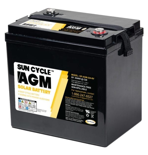 AGM Battery GP-AGM-224-6V