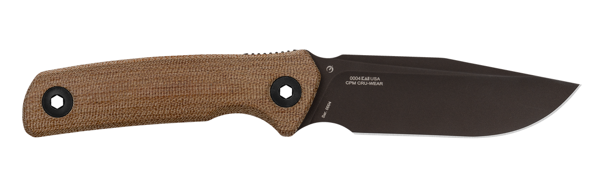 Zero Tolerance 0004 CPM Cru-Wear clip point fixed blade knife