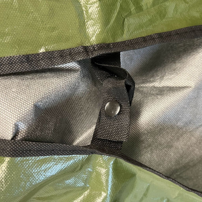 Heat-reflective outdoor blanket for emergency survival

