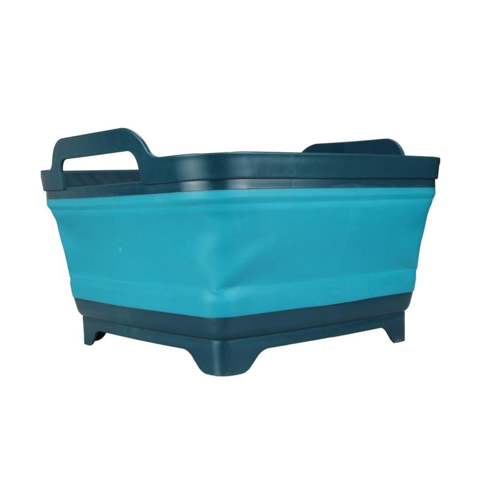 Foldable camping wash basin for dishwashing and campsite meal prep