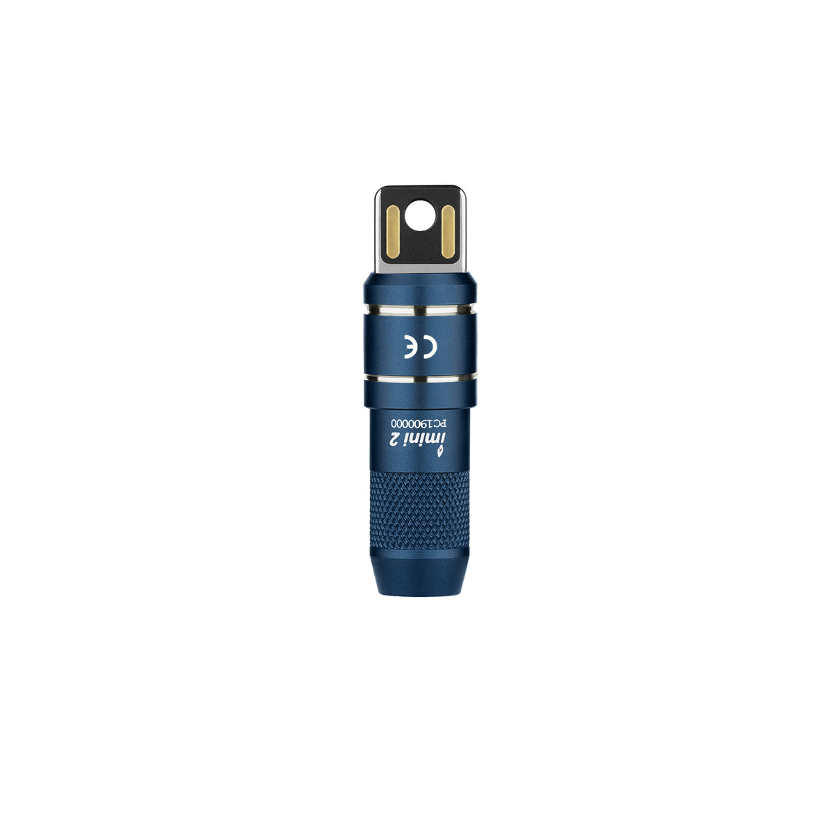 Olight iMini 2 Midnight Blue rechargeable keychain flashlight