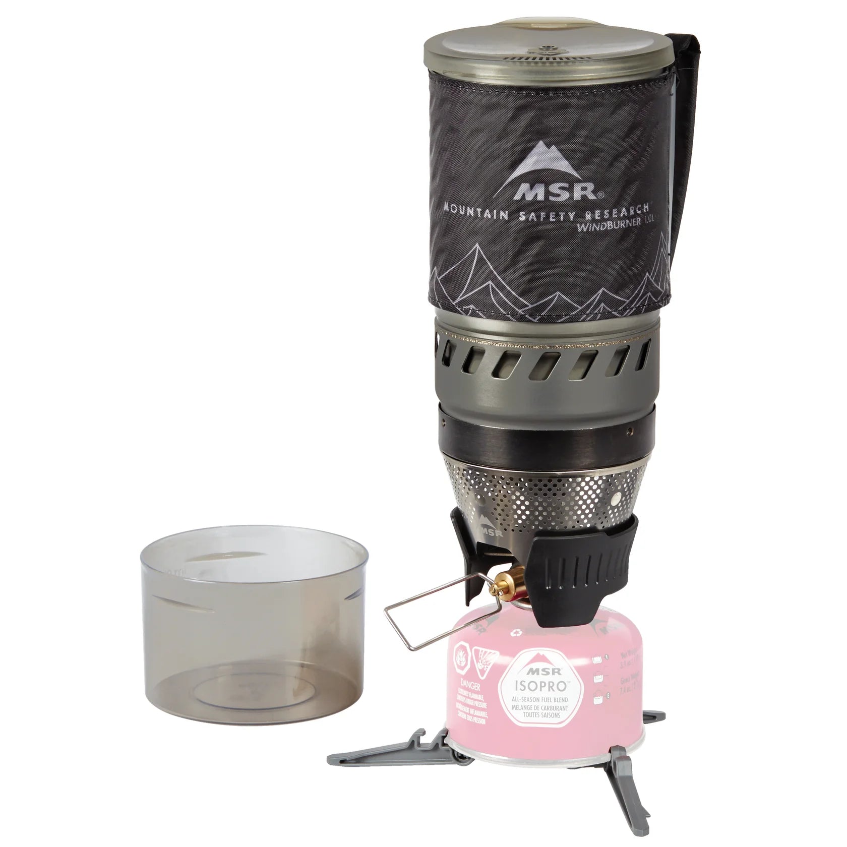 MSR WindBurner 1.0L integrated camping stove and pot