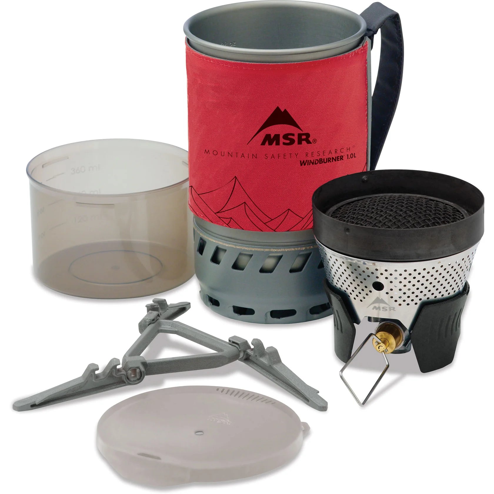 MSR WindBurner 1L windproof backpacking stove system