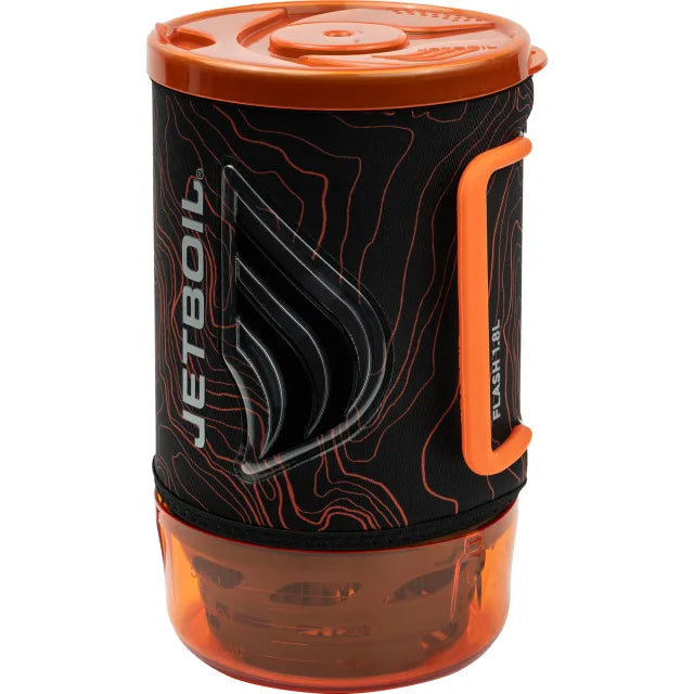 Jetboil Flash Java Grande Coffee Press stored inside cook pot
