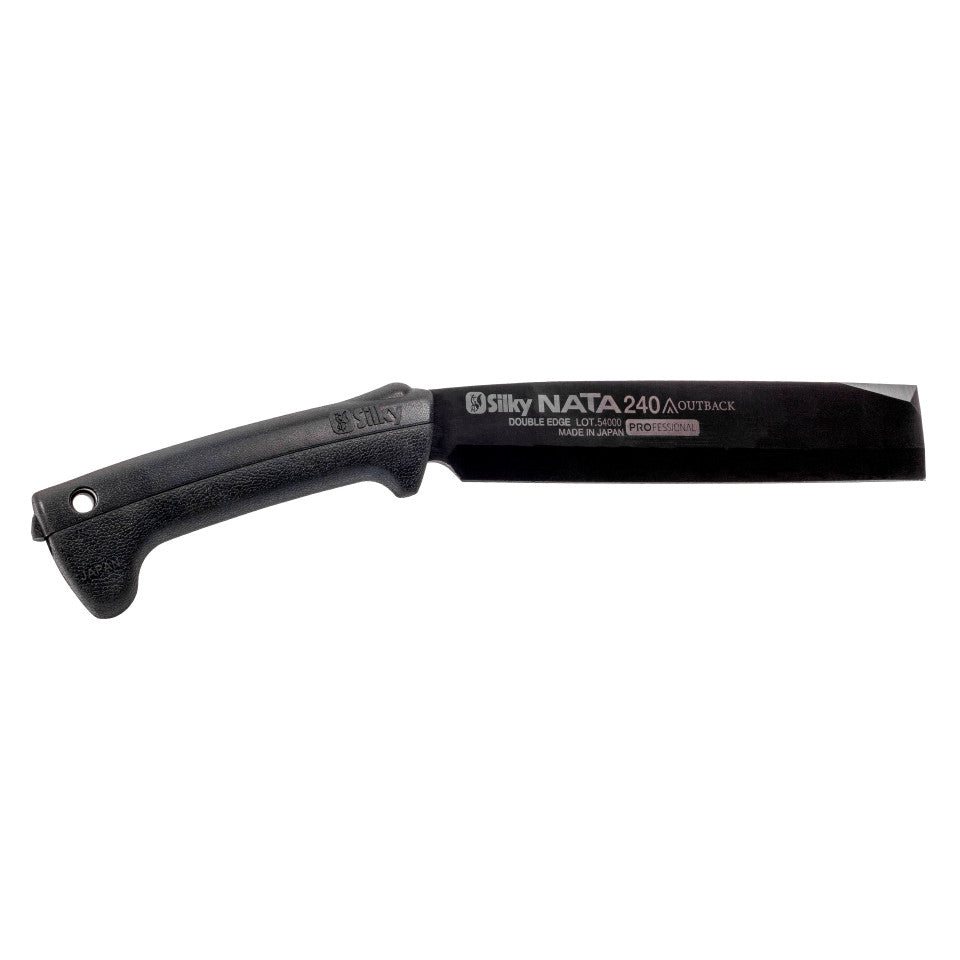 High-performance outdoor hatchet with vibration-dampening handle and stealth finish

