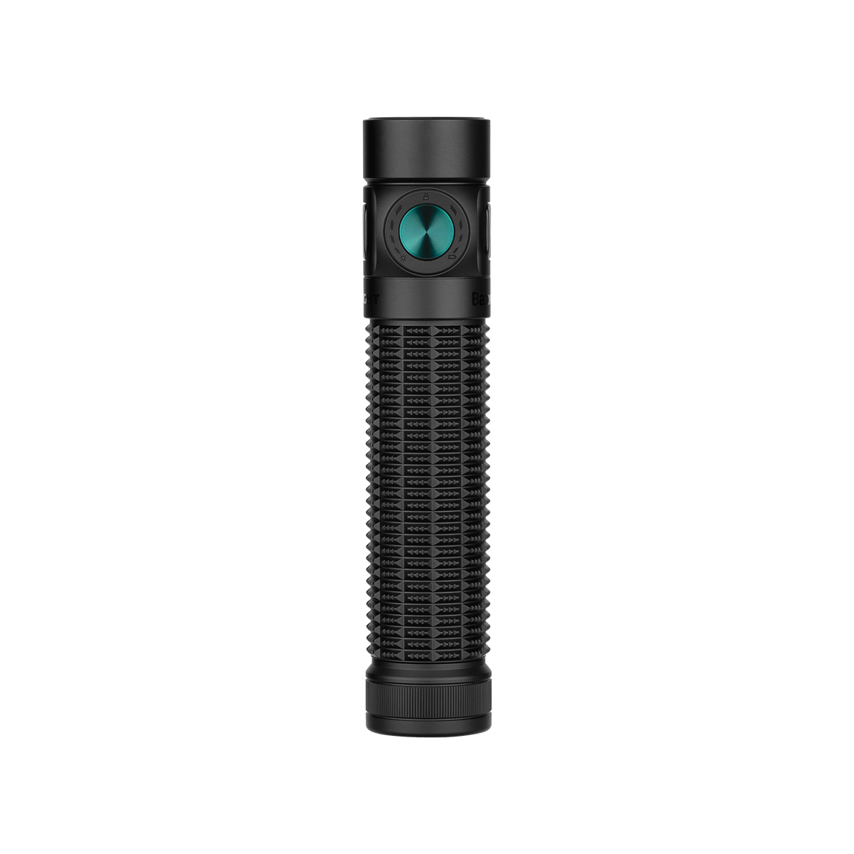 Olight Baton 4 Pro rechargeable EDC flashlight front view Black
