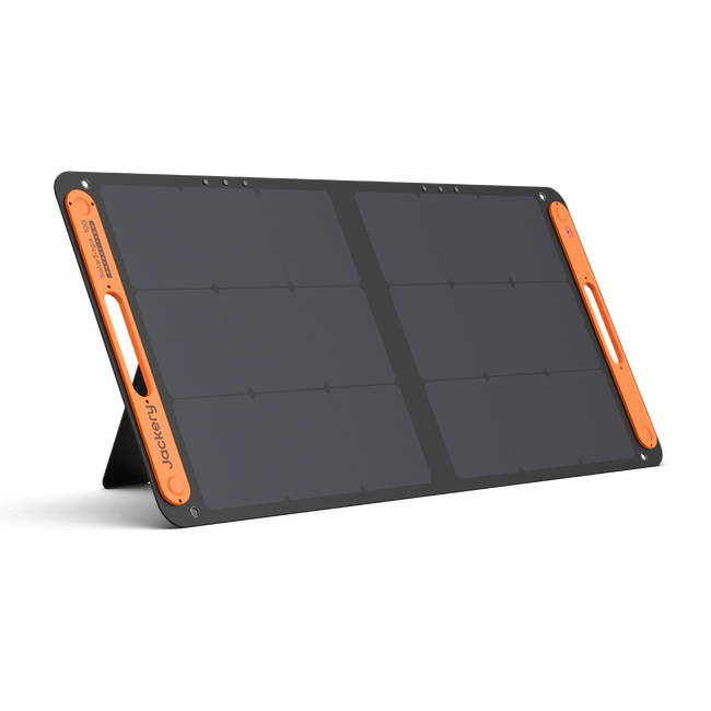 Jackery SolarSaga 100W solar panel front view
