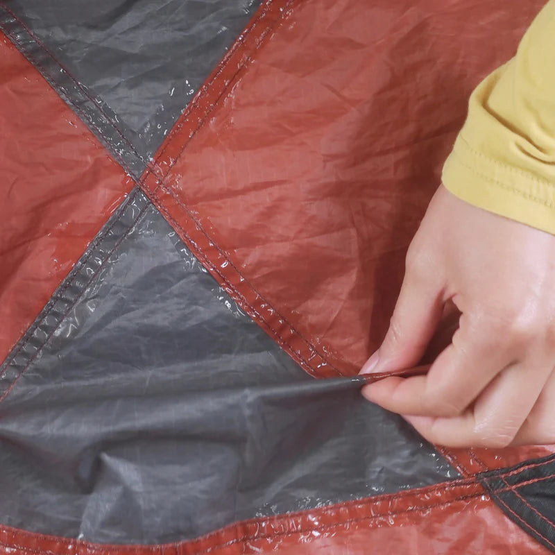 Heavy-duty waterproof adhesive for repairing ripped nylon and vinyl camping gear