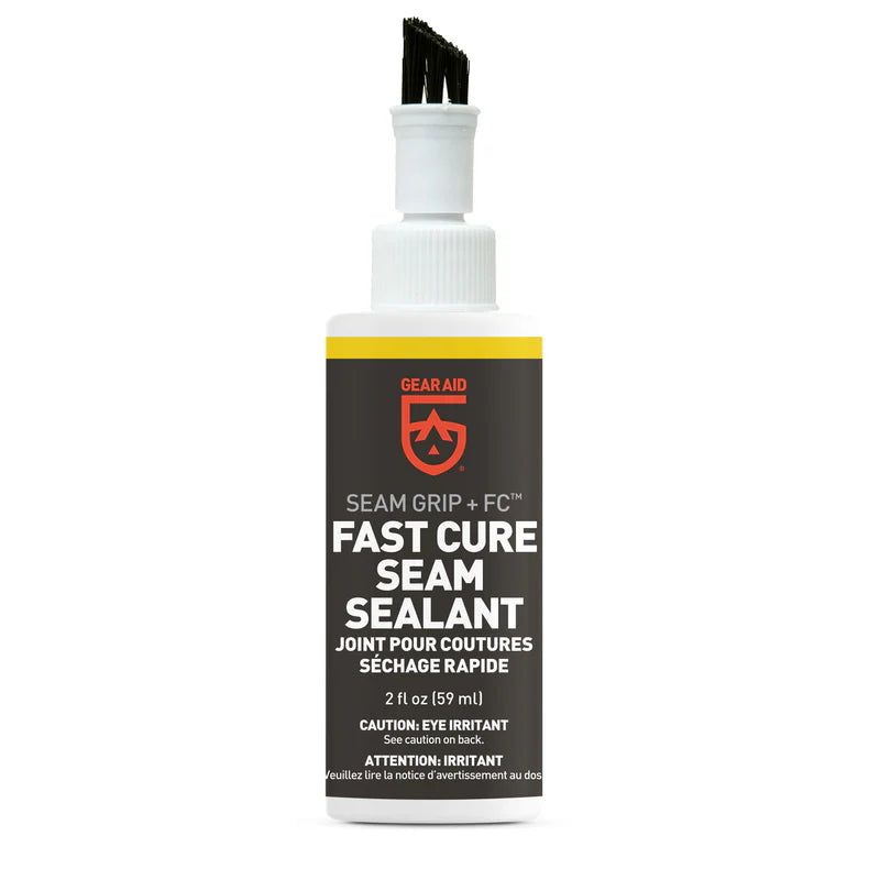 Seam Grip FC water-based tent seam sealer for waterproof outdoor fabric protection