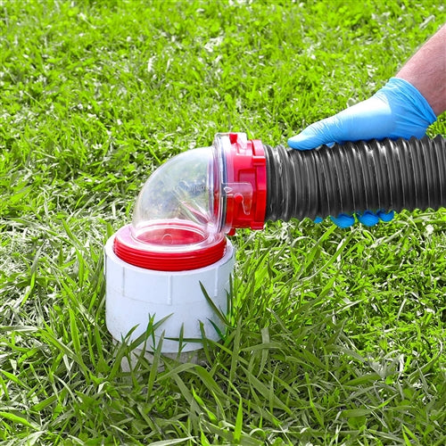 Valterra F02-3112CL connected between the hose and ground