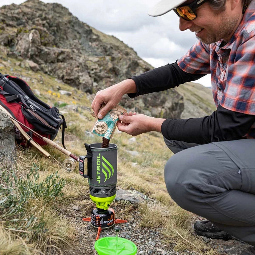 Jetboil jave kit for coffee on your adventures