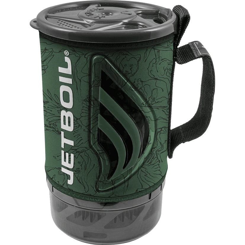 Jetboil green color flash camp stove