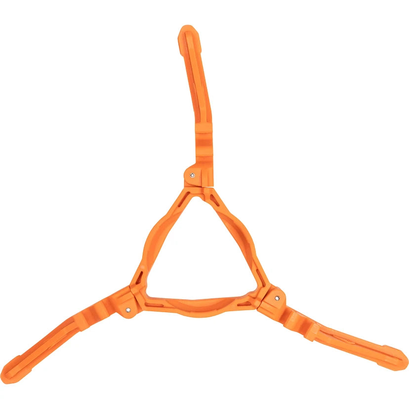 Jetboil fuel canister stabilizer on uneven ground