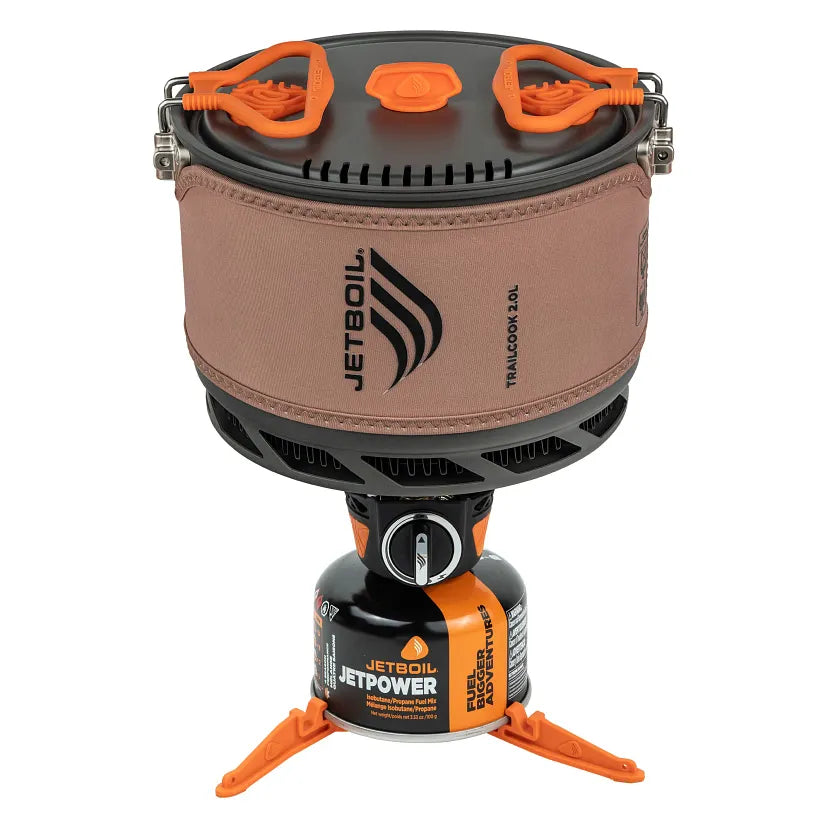 Jetboil TrailCook 2.0L cook system packed compact for easy transport