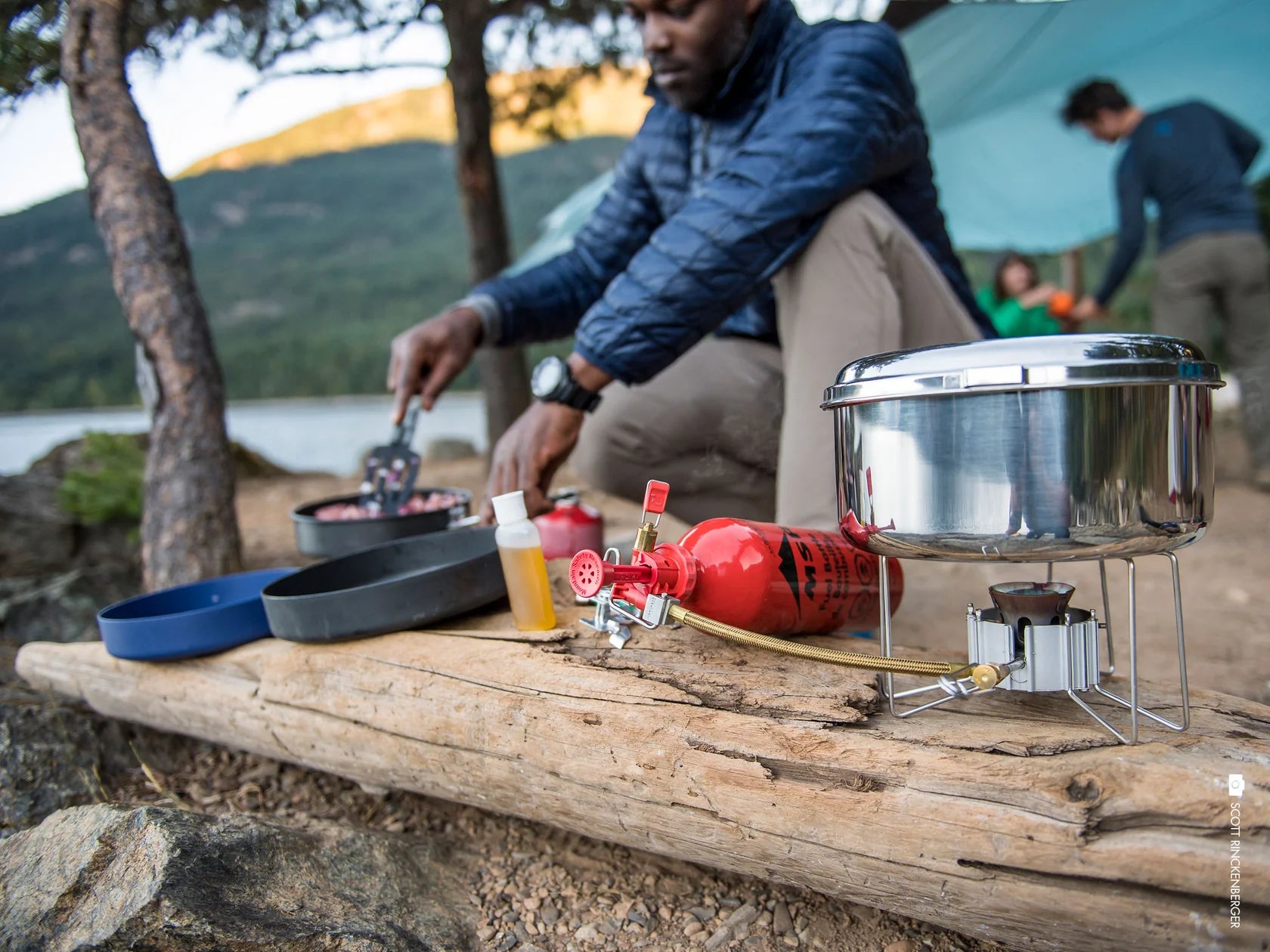 MSR Alpine 2 nested stainless steel pot set