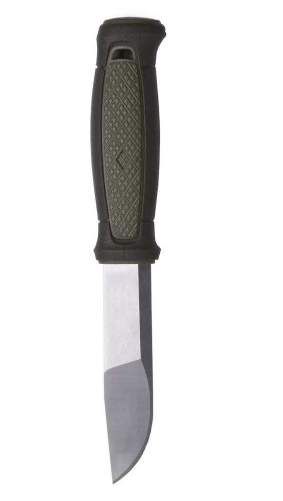 Morakniv Kansbol S Green outdoor knife with Swedish stainless steel blade