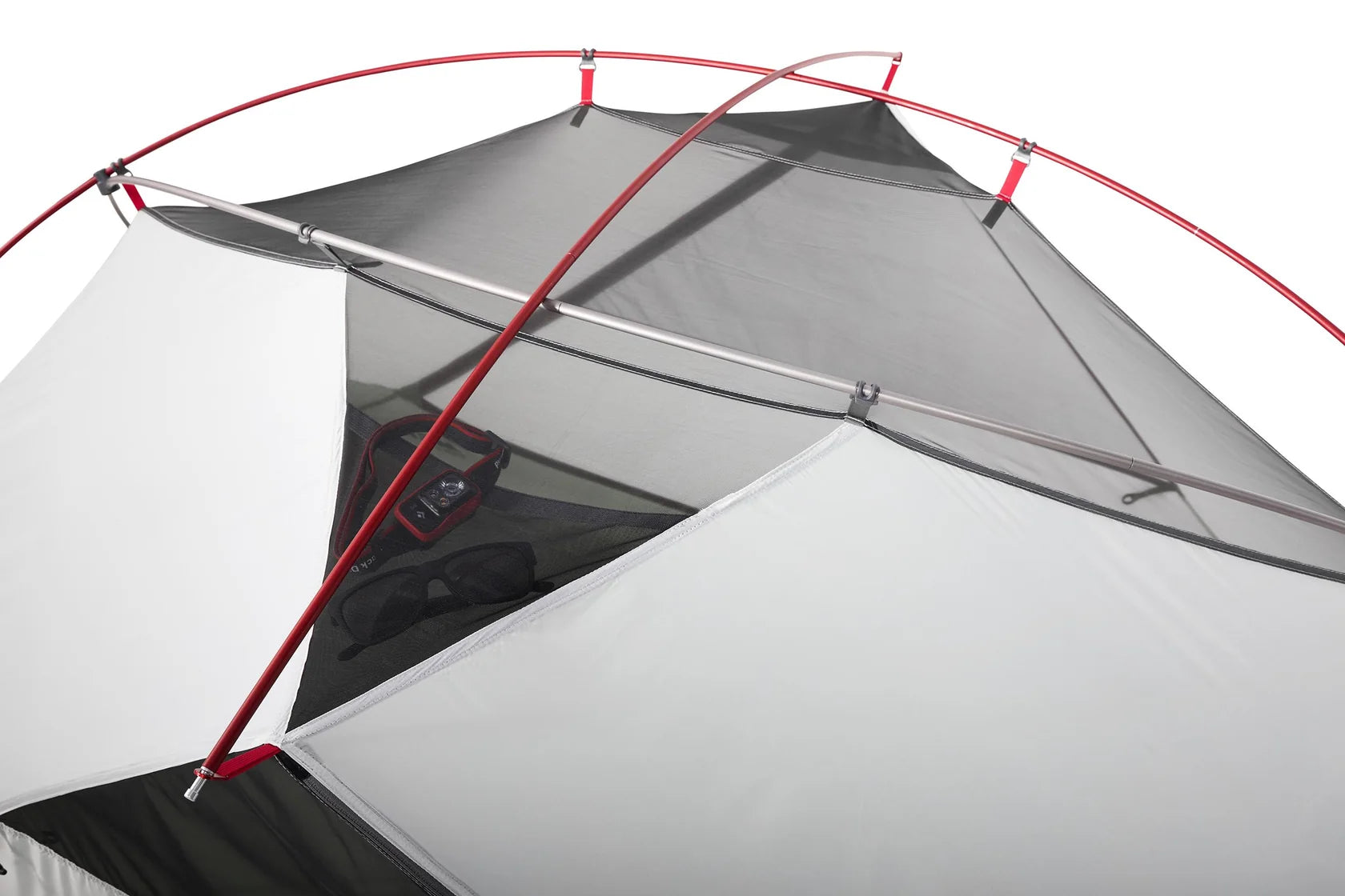 MSR Elixir 2 tent with large vestibules for gear storage